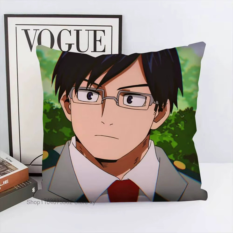 Quadratischer Kissenbezug Anime Tenya Iida Design, Mehrfarbig, B/B/T: 40 x 40 x 40 cm - Bild 6