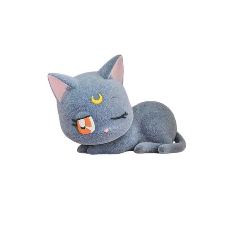 Bandai Qposket Sailor Moon Luna Version B Sammelfigur aus Kunststoff in Grau - Bild 3