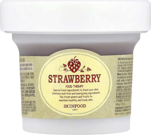 Skinfood Erdbeere Schwarzer Zucker Gesichtsmaske, 100 g, Unisex - Bild 1