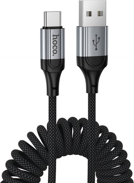 HOCO X121 Daten- und Ladekabel USB-A auf USB-C, 18W, Schwarz, Länge: 1,5 m - Bild 1