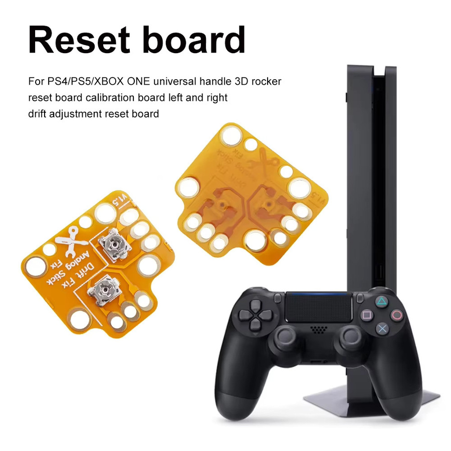 APWIKOGER Universal Gamepad Joystick Drift Reparatur Board für PS4, PS5 und Xbox One in Schwarz - Bild 4