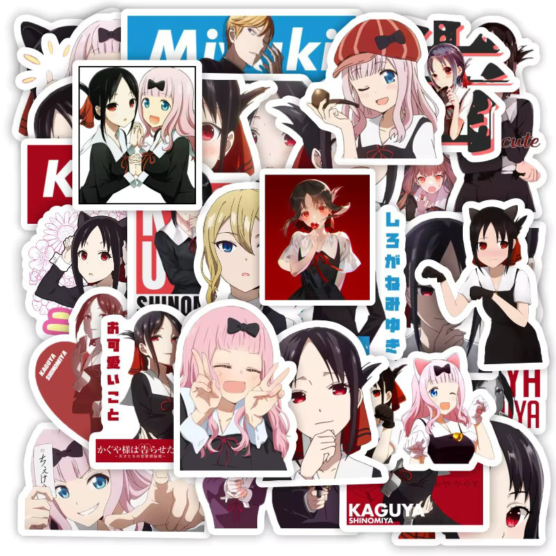 Hizxj Kaguya-sama: Love Is War Aufkleber, 50 Stück - Bild 3