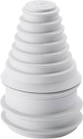 Hensel KST 82 Stufenstutzen in Lichtgrau, 1 Stück - Bild 1
