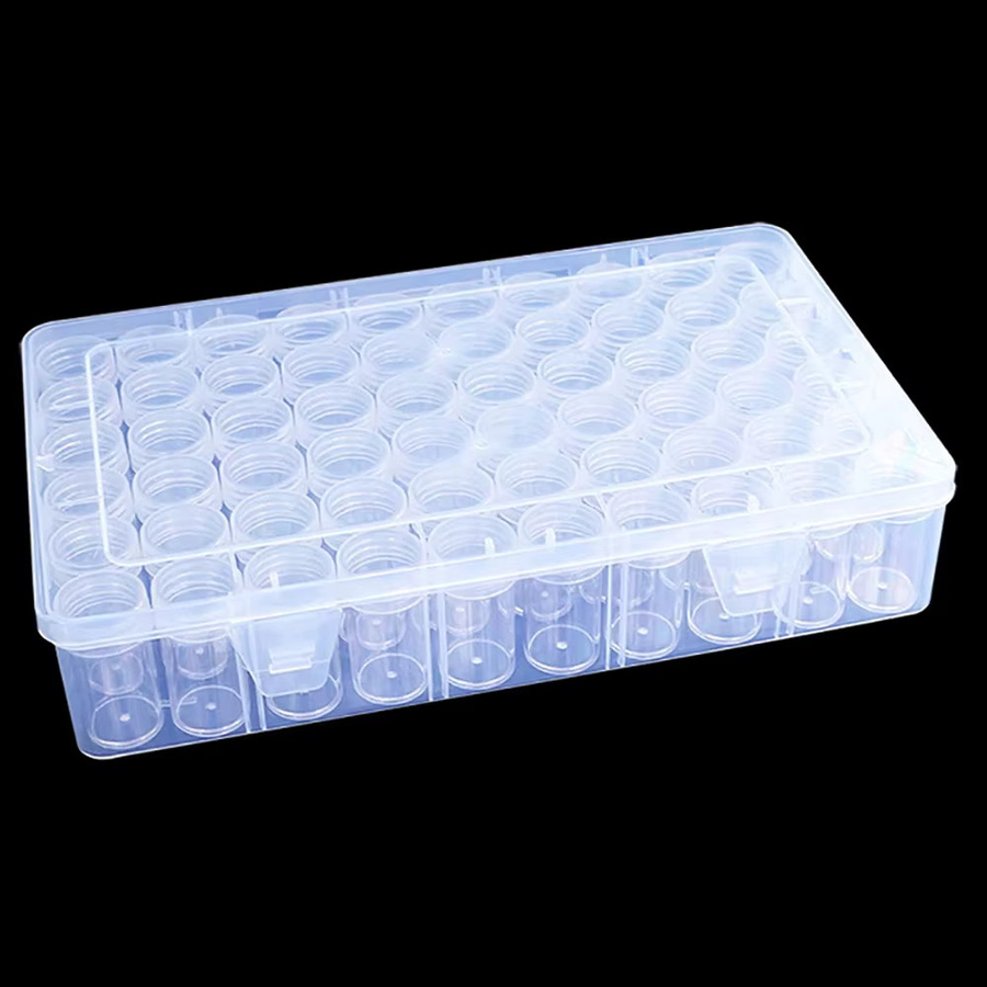 FCU Aufbewahrungsbox für Diamantmalerei aus Kunststoff, transparent - Bild 3