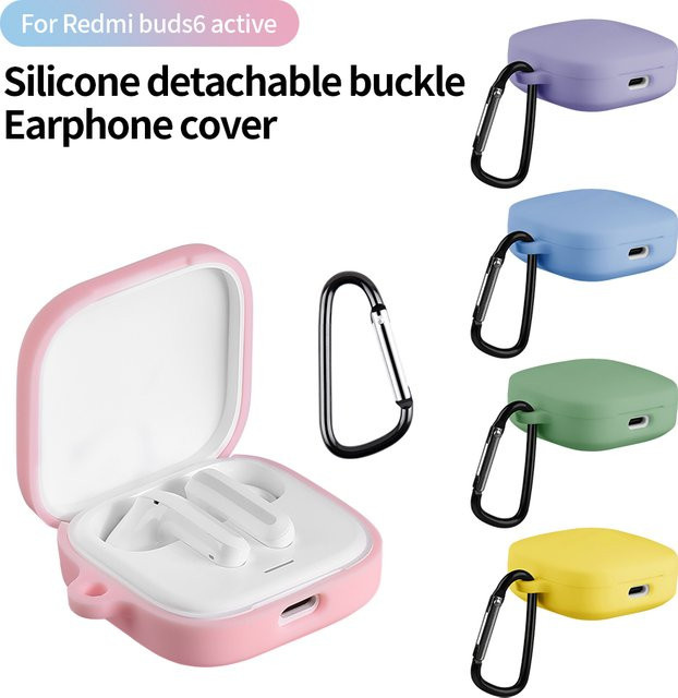 Schutzhülle für Xiaomi Redmi Buds 6 Active Bluetooth Wireless Headset Case Anti-Fall Box - Bild 1