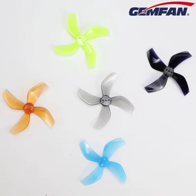 Gemfan D51 51mm 2020 2X2X4 4-Blatt PC Propeller, 16-teiliges Set, Blau, Bunt / Mehrfarbig - Bild 1