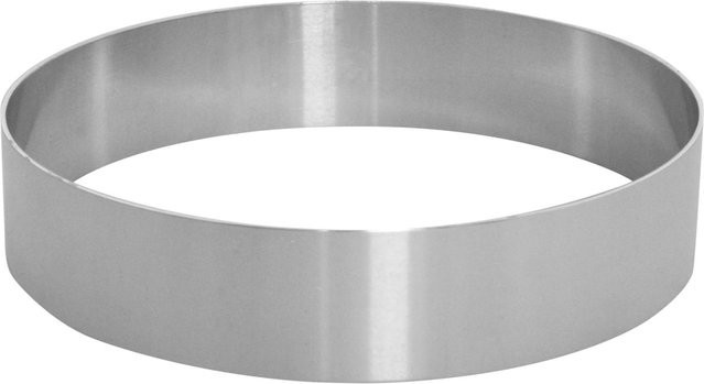 Schneider Dessert- und Tortenring aus Edelstahl in Silber, Höhe: 5 cm, Durchmesser: 24 cm - Bild 1