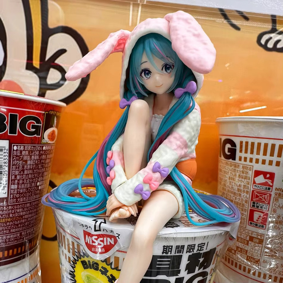 Bandai Hatsune Miku Noodle Stopper Figur, Actionfigur, 15cm, Kunststoff - Bild 4