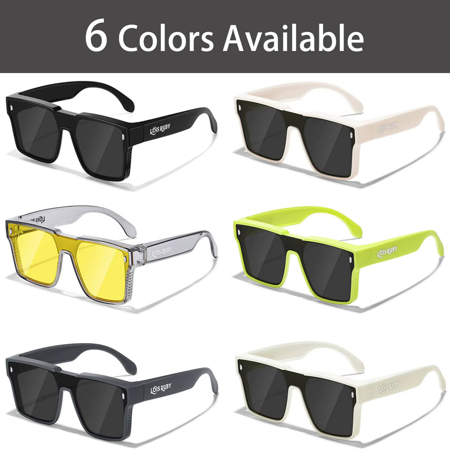 TAMWY Sonnenbrille, quadratisch, Vollrand, Kunststoff, Herren - Bild 3