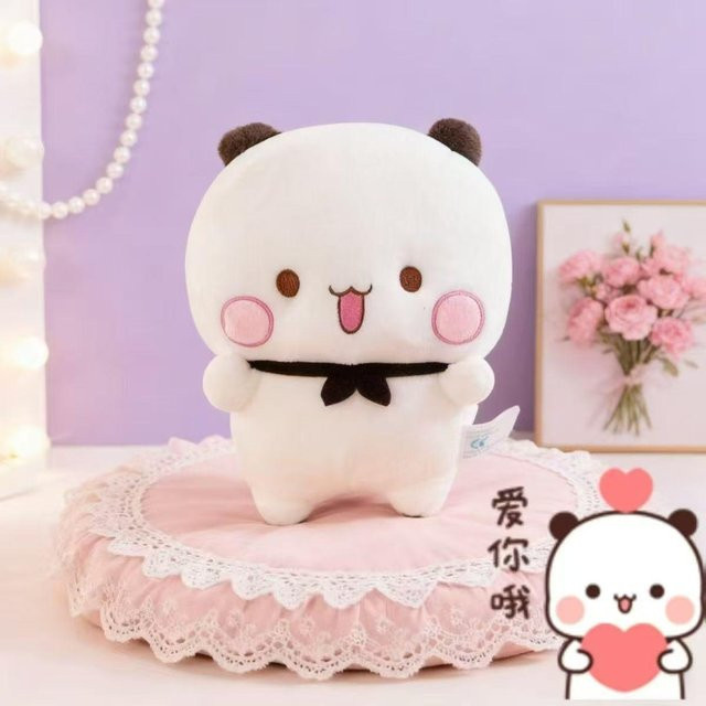 Yiran toy Panda Bubu und Yier Plüschtiere, 20cm, ab 14 Jahren - Bild 1