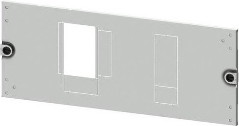 Siemens Blende 8PQ2020-6BA40 in Silber für Einbaugeräte - Bild 1