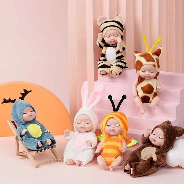 MYGVN Reborn Puppen Set mit Kleidung und Zubehör, bunte Prinzessin Baby Puppen für Kinder - Bild 1