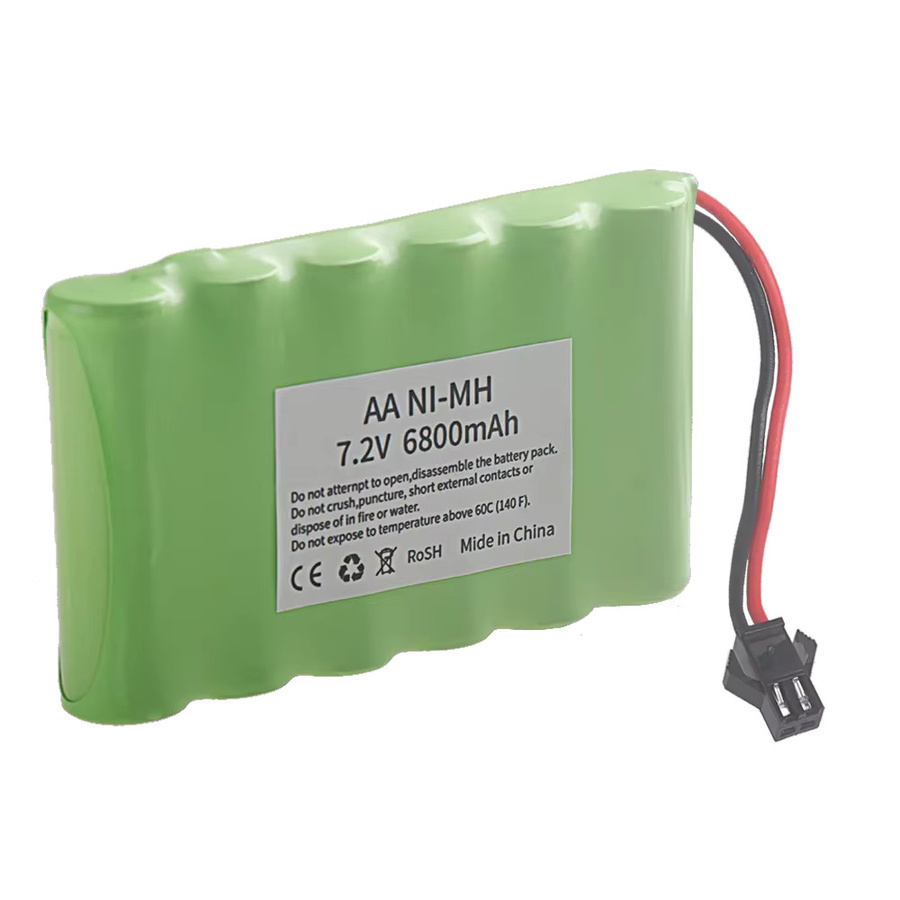 GAOLAG 7,2V Ni-MH Ni-Cd Akku mit 700mAh für RC-Spielzeugautos, LKWs, Panzer und Waffen - Bild 3