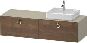 Duravit Waschtischunterschrank White Tulip in White, B/T: 160 x 55 cm - Bild 1
