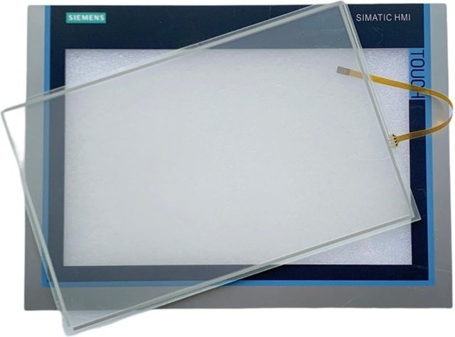 Siemens Touch Panel Ersatzglas Digitalisierer mit Front Overlay für TP700 TP900 TP1200 TP1900 TP2200 transparent - Bild 1
