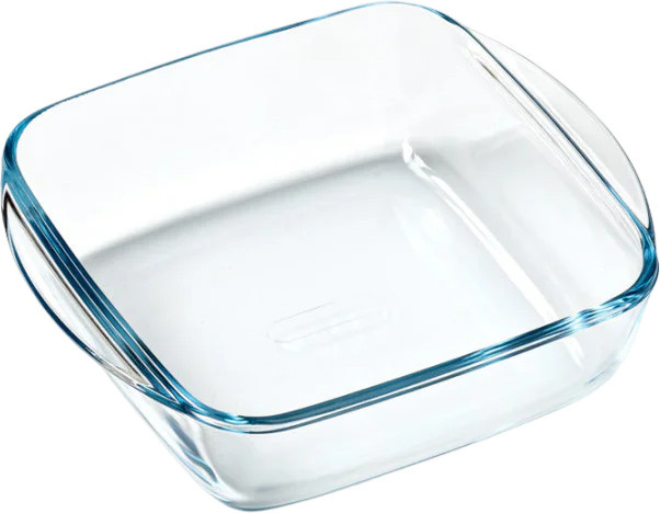 Pyrex quadratische Glasschüssel für Air Fryer, transparent, 1 l - Bild 1