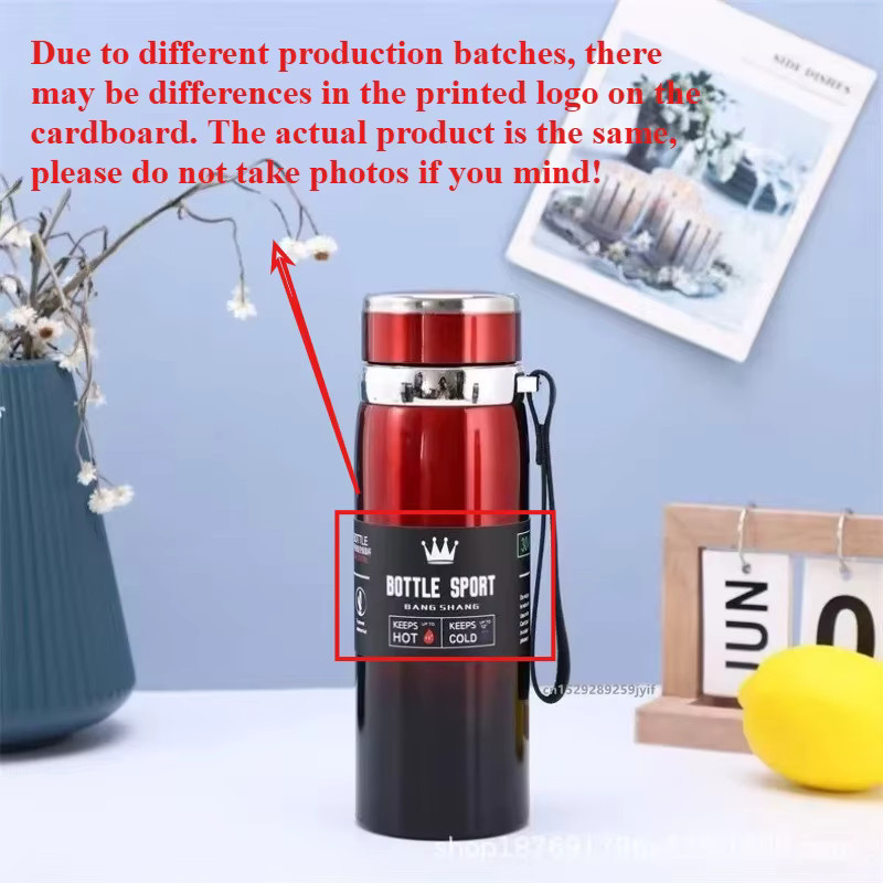 Simbuid Thermoskanne aus Edelstahl als Vakuum-Isolierflasche für Heiß- und Kaltgetränke, Farbe: Silber, Volumen: 800 ml oder 1000 ml - Bild 3