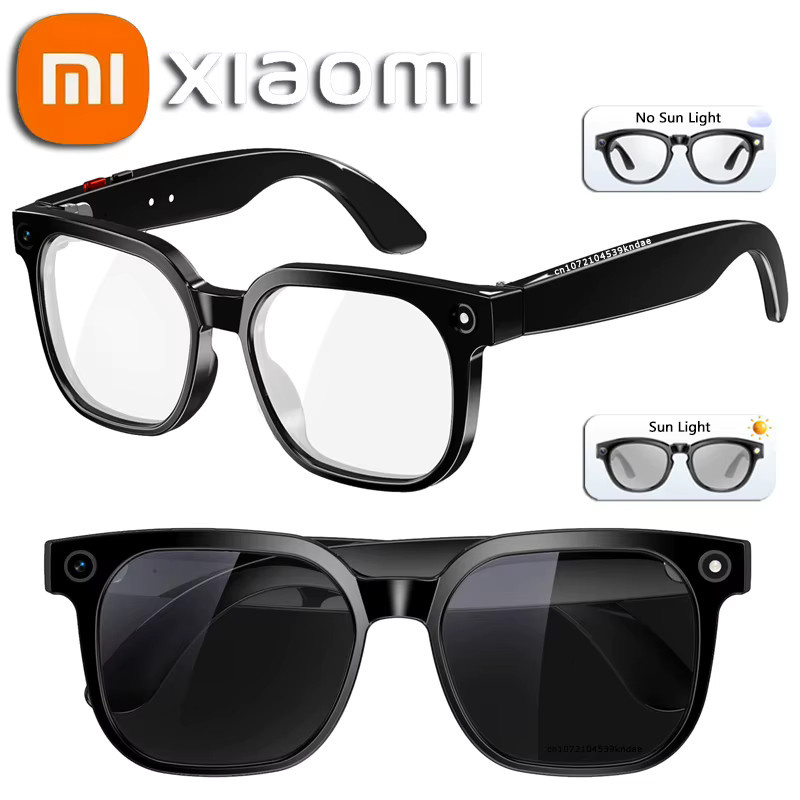 Xiaomi 4K Smart AI-Brille mit 800W Kamera, photochromatische Multifunktions-Bluetooth-Brille für Foto, Video, Sprachanrufe und Übersetzung in Schwarz - Bild 6