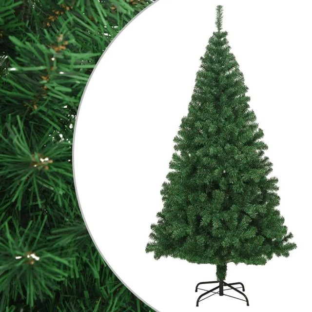 furnicato Künstlicher Weihnachtsbaum mit dicken Zweigen aus PVC in Grün, Höhe: 240 cm - Bild 1