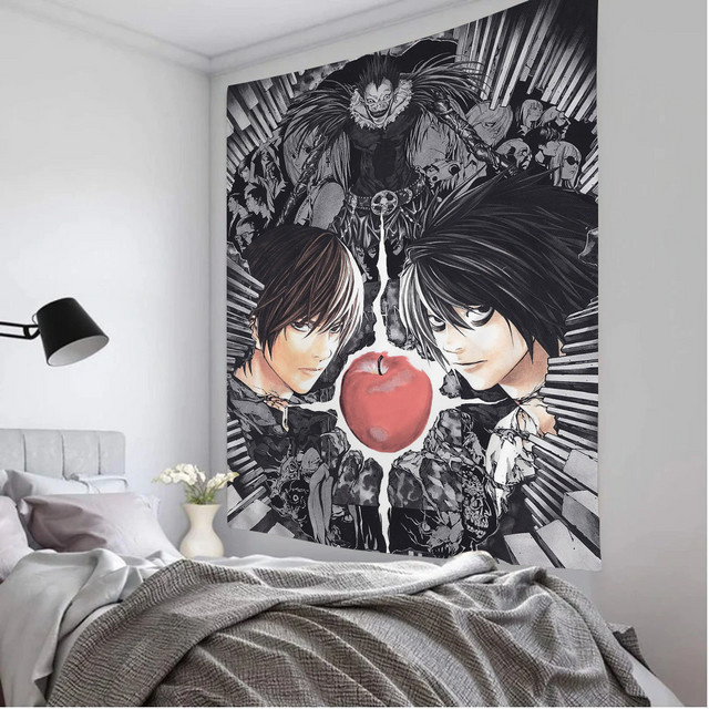 VIKAMA Animationstapete Night God Moon L Anime-Hintergrund zur Raumdekoration, Mehrfarbig, B: 60,0 cm, H: 40,0 cm - Bild 1