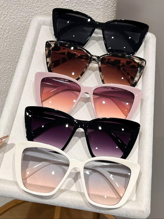 Fairmarry Cat Eye Brille, Vollrand, Unisex, Kunststoff - Bild 4