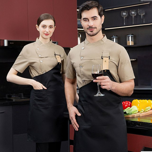 Red DiYi Küchenjacke in Beige für Catering und Gastronomie - Bild 1
