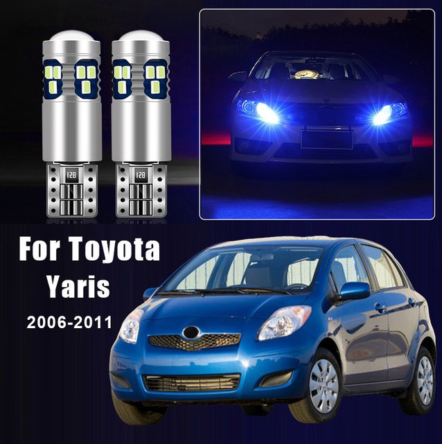 YaLumei T10 W5W LED-Lampen Set für Toyota Yaris (2006-2011), 2 Stück Parklicht und Standlicht Zubehör - Bild 1