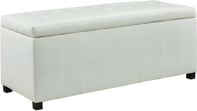 Vente-unique Sitzbank Concierto Weiß Breite: 130 cm - Bild 1