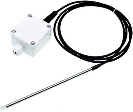B + B Thermo-Technik Pendelfühler 0551 3130 in Weiß für -40 bis +125°C und 0 bis 100% rF - Bild 1