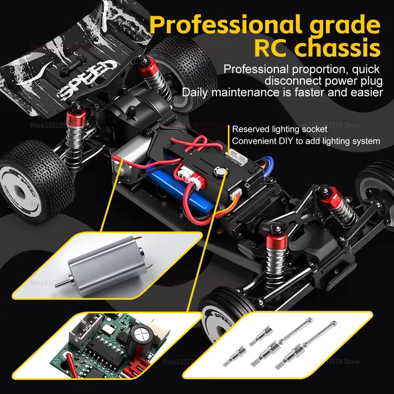 WLtoys 244016 RC-Auto, 1:24 Maßstab, Offroad-Buggy - Bild 3