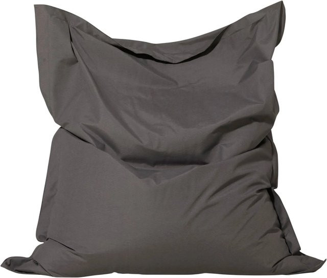 Madison Sitzsack Outdoor Panama Grau B: 150 cm, T: 125 cm - Bild 1