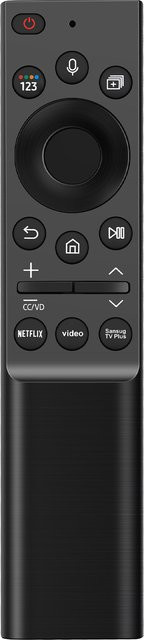 Samsung Solar-Sprachfernbedienung für Frame TV BN59-01357A/F/P, wiederaufladbare Smart-Fernbedienung in Schwarz - Bild 1