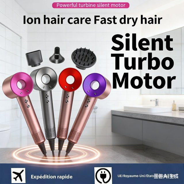 NUOYING Pro-Haartrockner, Unisex - Bild 1