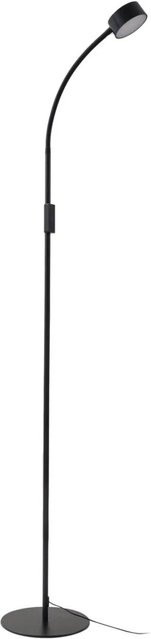 Lindby LED Stehlampe Maori Modern Schwarz aus Metall dimmbar Höhe: 140 cm - Bild 1