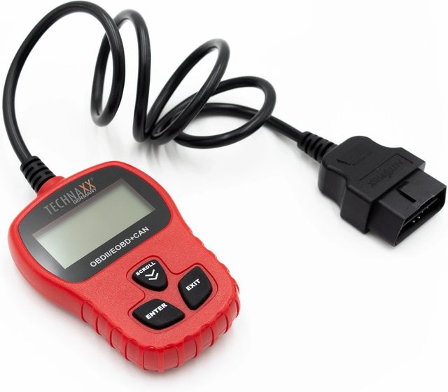 Technaxx OBD II Diagnosegerät TX-184 Scanner in Rot - Bild 1