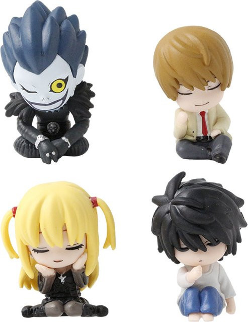 Bandai Death Note Actionfiguren, 4-teiliges Set, bunt - Bild 1