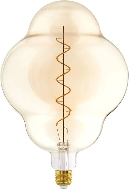 Eglo LED Leuchtmittel E27 mit 4 W, 2000 K Warmweiß, dimmbar, transparentes Glas - Bild 1