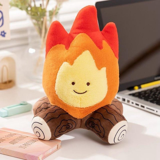 Yiran toy Kawaii Cartoon Lagerfeuer gerösteter Mais Plüschtier, 25cm - Bild 1