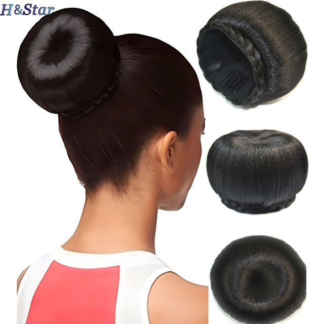 H&STAR Haarknotenabdeckung, Synthetische Donut Roller, Damen - Bild 1