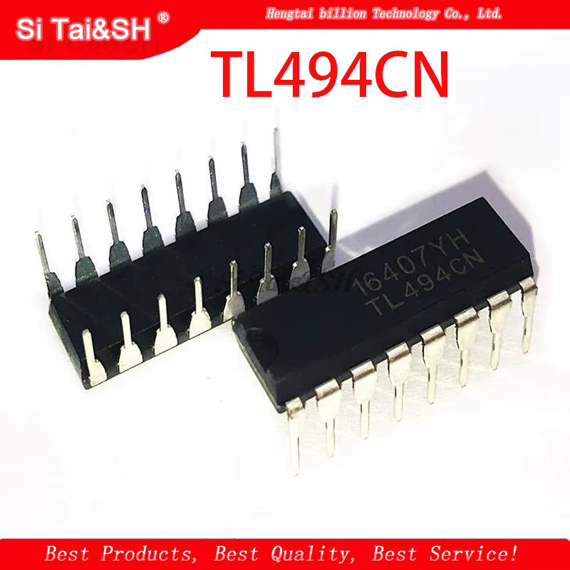 10 Stück TL494CN DIP16 Integrierter Schaltkreis Si Tai&SH in Schwarz - Bild 2