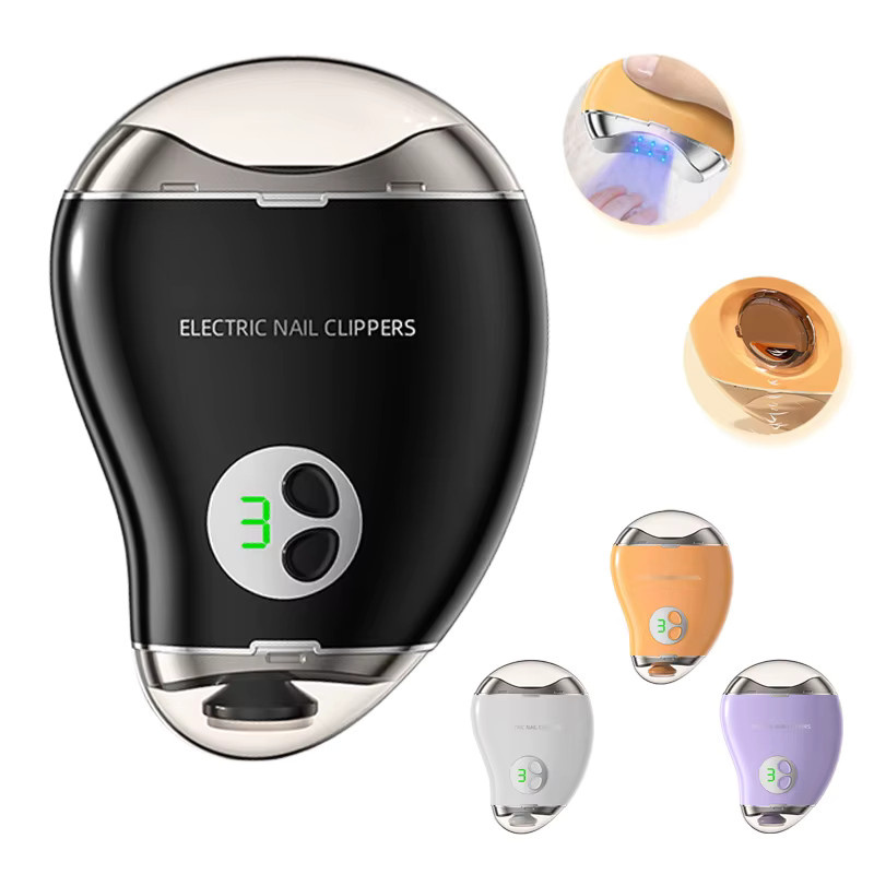 Vancostar Elektrischer Nagelknipser, 2-in-1 LED-Licht, LCD-Digitalanzeige - Bild 4