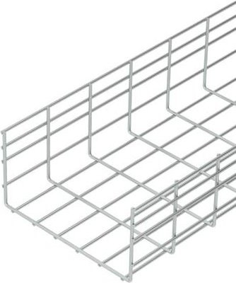 OBO Bettermann Gitterrinne 6003681 aus Edelstahl in Silber, L x B x H: 300 x 30 x 15,5 cm - Bild 1