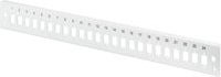 Digitus Patchbox-Frontblende 24 Port Unbestückt 1 HE in Weiß - Bild 1
