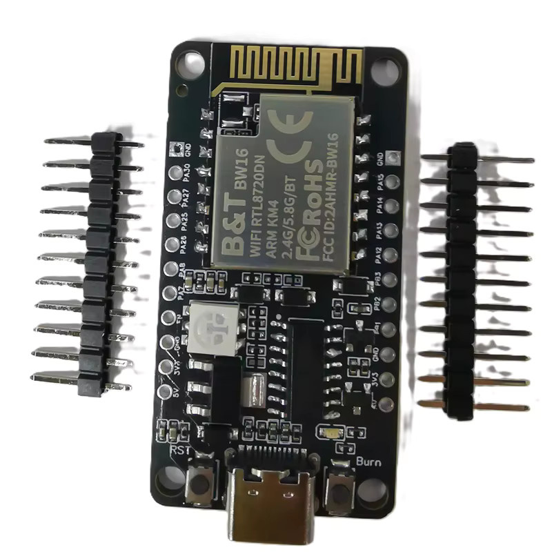 BW16 Kit RTL8720DN NodeMCU Wi-Fi Modul mit 4M Flash und serieller Schnittstelle in Schwarz - Bild 3
