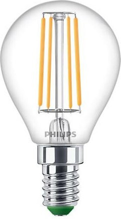 Philips LED-Lampe Classic Tropfen, E14, transparent, warmweiß - Bild 1