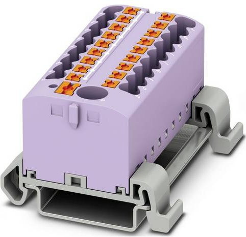 Phoenix Contact Verteilerblock 3273258 Violett 8 Stück - Bild 1
