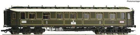 Roco H0 Schnellzugwagen 1./2. Klasse Gattung AB 6ü Pr06 - Bild 1