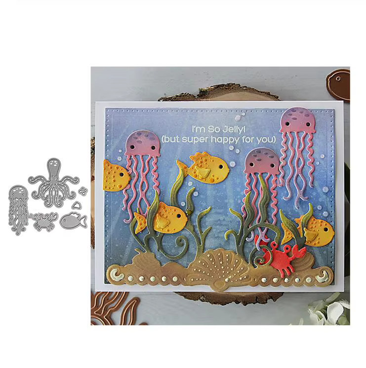Metall Schneidwerkzeug Tier Form für Scrapbooking und Papierhandwerk als Stanz- und Prägeschablone - Bild 2