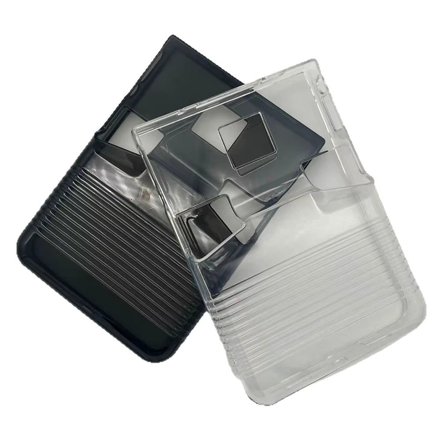 ANBERNIC RG 477V Schutzhülle für Handheld-Gaming-Konsole, stoßfeste und kratzfeste Aufbewahrungsbox in Schwarz und Transparent - Bild 3