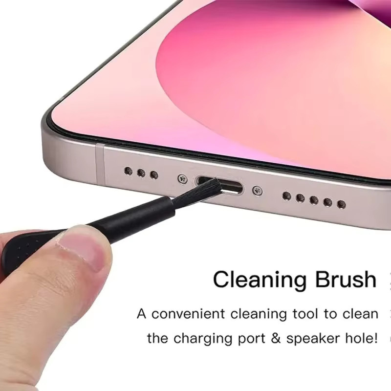 66-teiliges Reinigungsset für Handy-Lautsprecher und Ladeanschlüsse für iPhone, Samsung und Xiaomi inklusive Reinigungsbürsten - Bild 2